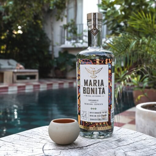 María Bonita Mezcal Artesanal 750 ml | Ensamble de Agave Salmiana y Cupreata - Image 4